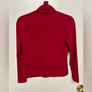 St. John Sport by Marie Gray Vibrant Red Top